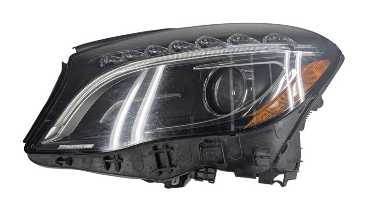 Thumbnail 3: 15-17 MERCEDES GLA250 GLA45 X156 FRONT LEFT DRIVER HID HEADLIGHT w/LED DRL
