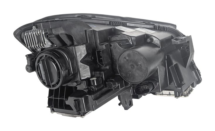 Thumbnail 4: 15-17 MERCEDES GLA250 GLA45 X156 FRONT LEFT DRIVER HID HEADLIGHT w/LED DRL