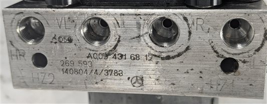 Thumbnail 8: 2015 MERCEDES GLA250 (X156) ABS ANTI-LOCK BRAKE PUMP MODULE ESP CONTROL UNIT
