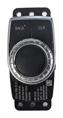 Thumbnail 2: 14-17 B250 CLA45 CLA250 GLA45 (C117 X156 W246) RADIO NAVIGATION CONTROL KNOB
