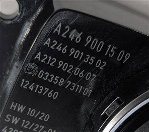 Thumbnail 5: 14-17 B250 CLA45 CLA250 GLA45 (C117 X156 W246) RADIO NAVIGATION CONTROL KNOB