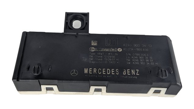 Thumbnail 4: 16 MERCEDES GLA250 (X156) REAR TRUNK TAILGATE LIFTGATE HATCH LIFT CONTROL MODULE