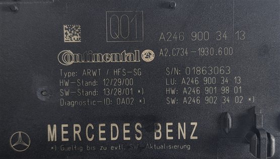 Thumbnail 5: 16 MERCEDES GLA250 (X156) REAR TRUNK TAILGATE LIFTGATE HATCH LIFT CONTROL MODULE