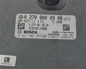 Thumbnail 6: 13-15 MERCEDES B CLA GLA (C117 W246 X156) 2.0L M270 & M133 ENGINE CONTROL MODULE