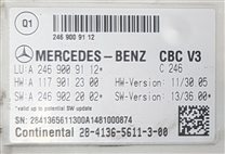 Thumbnail 5: 14-16 MERCEDES B CLA GLA CLASS C117 246 X156 FRONT SIGNAL ACQUISITION MODULE SAM