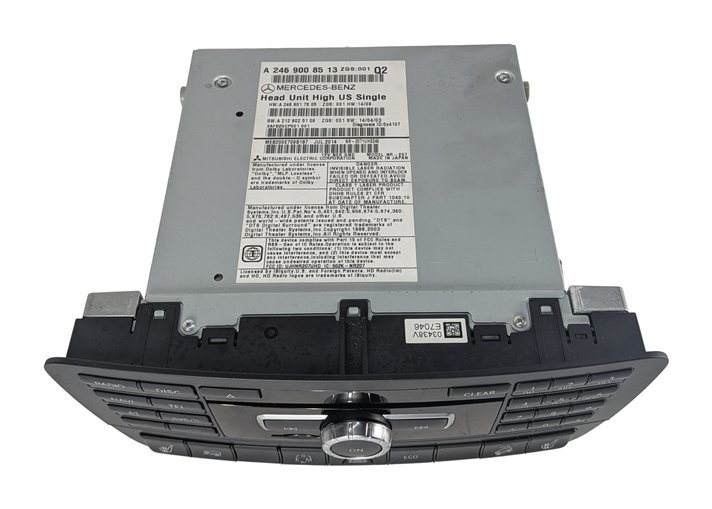 Thumbnail 4: 2015 MERCEDES GLA250 GLA45 X156 COMAND NAVIGATION RADIO HEAD UNIT RECEIVER