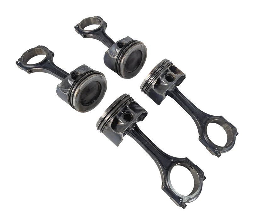 2014-2020 MERCEDES CLA250 (C117) 2.0L M270 TURBO ENGINE PISTON w/ ROD SET-4