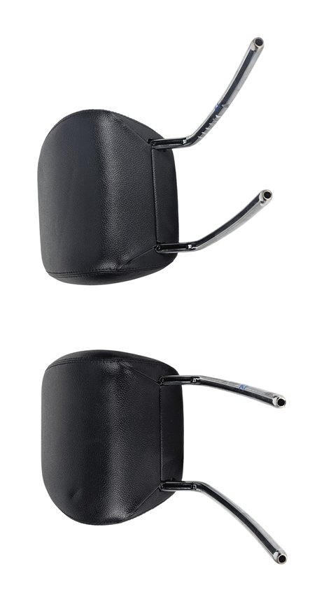 Thumbnail 2: 14-20 MERCEDES CLA250 GLA250 C117 X156 FRONT HEADREST SET/2 LEATHERETTE (Black)