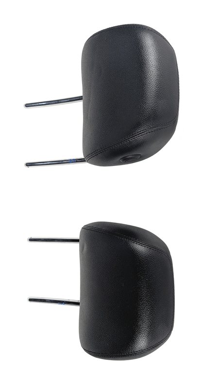 Thumbnail 3: 14-20 MERCEDES CLA250 GLA250 C117 X156 FRONT HEADREST SET/2 LEATHERETTE (Black)