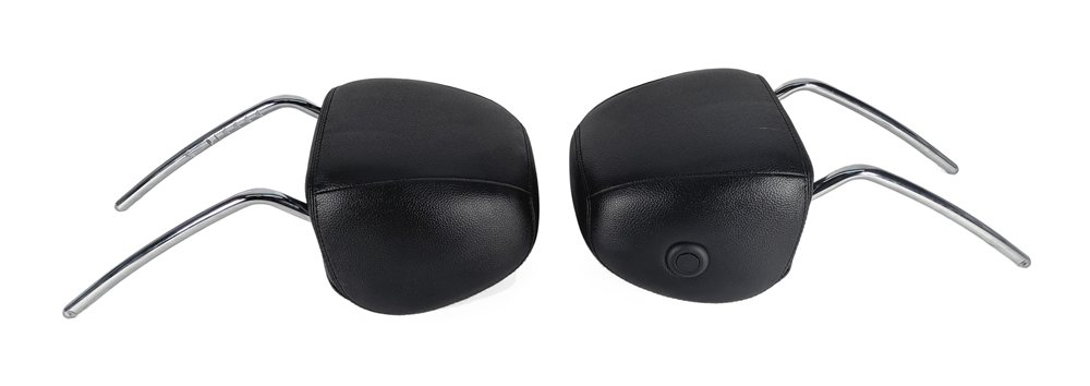Thumbnail 4: 14-20 MERCEDES CLA250 GLA250 C117 X156 FRONT HEADREST SET/2 LEATHERETTE (Black)