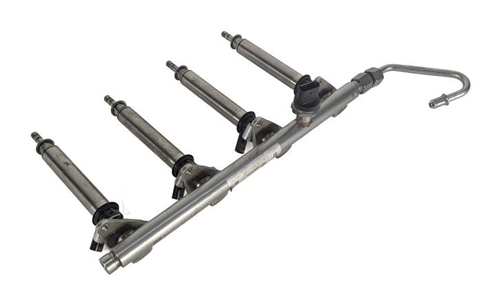 Thumbnail 3: 2015 MERCEDES GLA250 (X156) 2.0L (270.920) ENGINE FUEL INJECTOR w/ RAIL SET/4