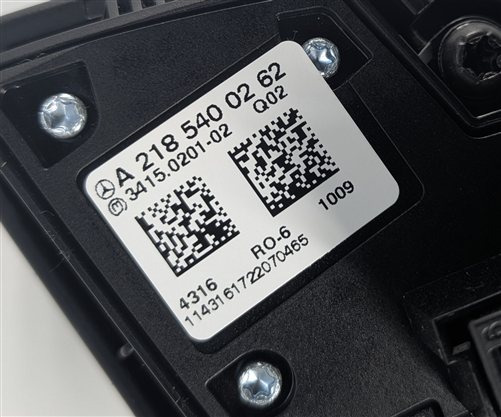 Thumbnail 5: 2015 MERCEDES GLA250 (X156) STEERING WHEEL MULTIFUNCTION CONTROL SWITCH SET/2