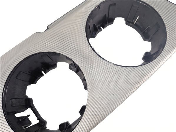 Thumbnail 8: 2015 MERCEDES GLA250 (X156) FRONT CENTER DASH HEAT AIR AC VENT TRIM BEZEL SILVER