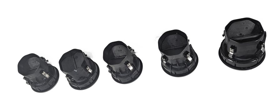 Thumbnail 5: 2015 MERCEDES GLA250 (X156) FRONT DASH HEAT AIR AC HVAC VENT SET/5 (Black)