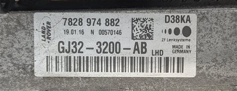 Thumbnail 6: 2016-2019 RANGE ROVER EVOQUE L538 AWD ELECTRIC POWER STEERING RACK & PINION