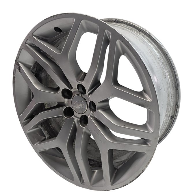 2016-2019 RANGE ROVER EVOQUE (L538) 20x8 15 SPOKE SILVER ALLOY WHEEL RIM