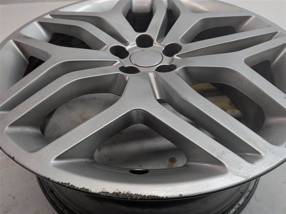 Thumbnail 9: 2016-2019 RANGE ROVER EVOQUE (L538) 20x8 15 SPOKE SILVER ALLOY WHEEL RIM