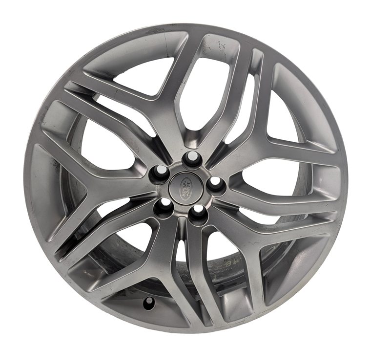 Thumbnail 2: 2016-2019 RANGE ROVER EVOQUE (L538) 20x8 15 SPOKE SILVER ALLOY WHEEL RIM