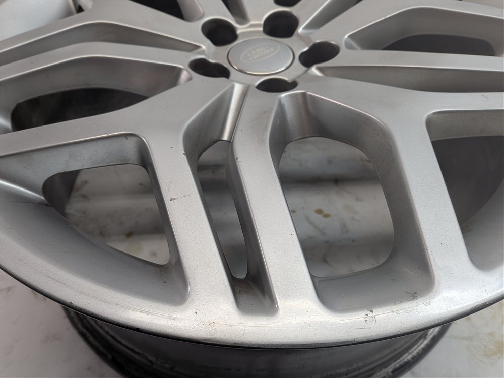 Thumbnail 8: 2016-2019 RANGE ROVER EVOQUE (L538) 20x8 15 SPOKE SILVER ALLOY WHEEL RIM