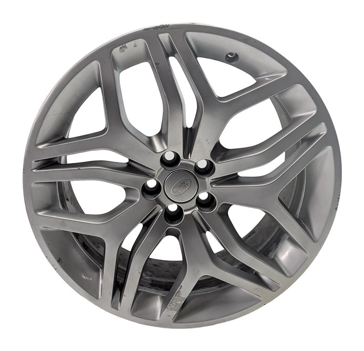 Thumbnail 2: 2016-2019 RANGE ROVER EVOQUE (L538) 20x8 15 SPOKE SILVER ALLOY WHEEL RIM