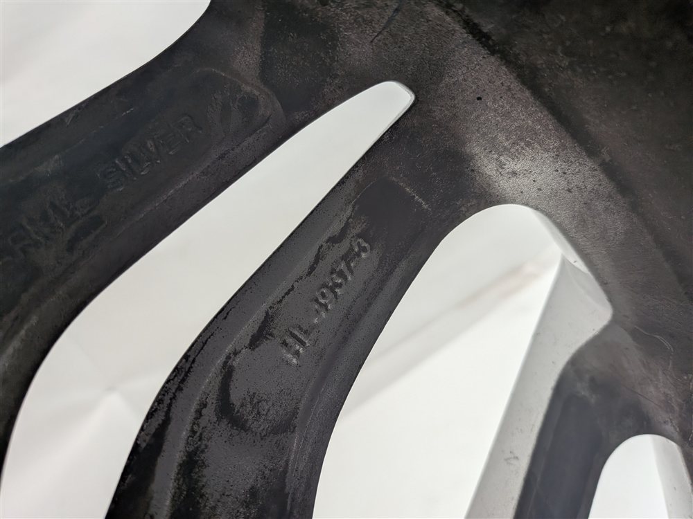 Thumbnail 5: 2016-2019 RANGE ROVER EVOQUE (L538) 20x8 15 SPOKE SILVER ALLOY WHEEL RIM