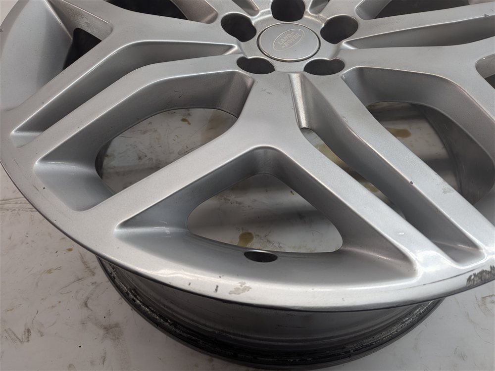 Thumbnail 8: 2016-2019 RANGE ROVER EVOQUE (L538) 20x8 15 SPOKE SILVER ALLOY WHEEL RIM