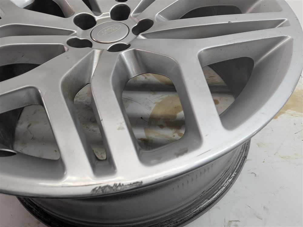 Thumbnail 9: 2016-2019 RANGE ROVER EVOQUE (L538) 20x8 15 SPOKE SILVER ALLOY WHEEL RIM