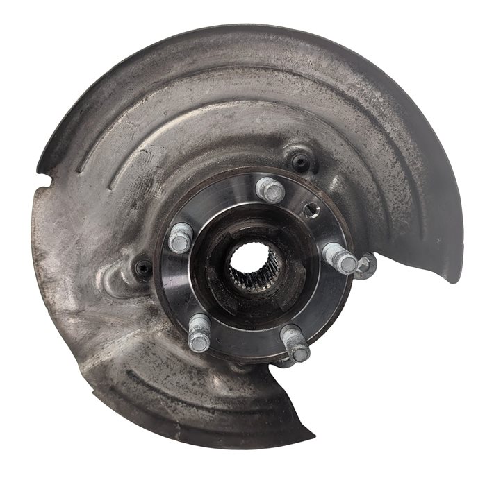 Thumbnail 2: 12-19 RANGE ROVER EVOQUE (L538) REAR LEFT DRIVER SPINDLE KNUCKLE WHEEL HUB