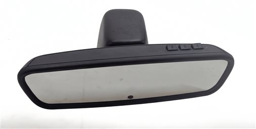 Thumbnail 2: 15-19 JAGUAR FPACE XE XF DISCOVERY SPORT EVOQUE HOMELINK REARVIEW MIRROR (Black)