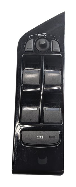 Thumbnail 2: 12-19 RANGE ROVER EVOQUE (L538) 4 DOOR LEFT DRIVER P-FOLD MASTER WINDOW SWITCH