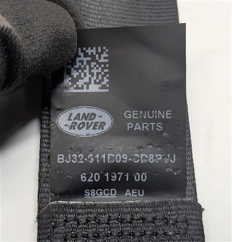 Thumbnail 6: 2012-2018 RANGE ROVER EVOQUE (L538) LEFT FRONT DRIVER SEATBELT RETRACTOR (BLACK)