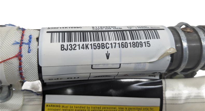 Thumbnail 5: 2012-2019 RANGE ROVER EVOQUE L538 4DR FRONT RIGHT PASSENGER SIDE CURTAIN AIRBAG