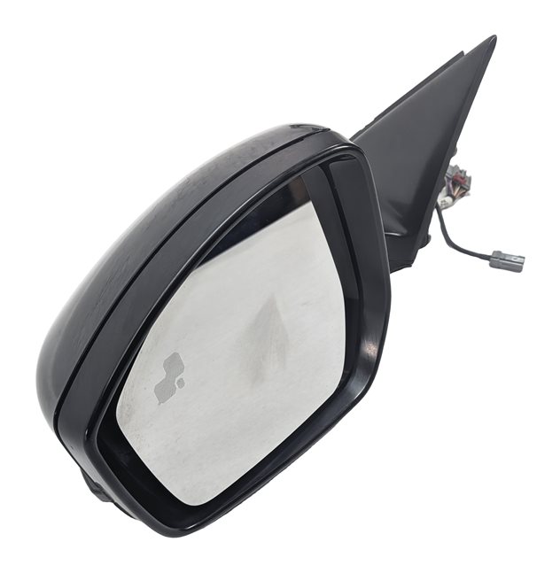 16-17 EVOQUE L538 LEFT DRIVER PFOLD HEAT MEMORY BLINDSPOT CAMERA MIRROR (White)