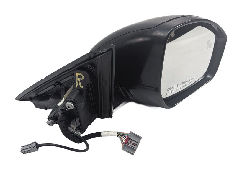 Thumbnail 1: 16-17 EVOQUE L538 RH PASSENGER PFOLD HEAT MEMORY BLINDSPOT CAMERA MIRROR (White)