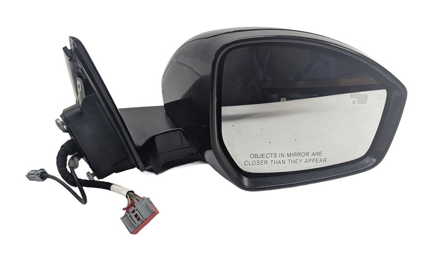 Thumbnail 3: 16-17 EVOQUE L538 RH PASSENGER PFOLD HEAT MEMORY BLINDSPOT CAMERA MIRROR (White)