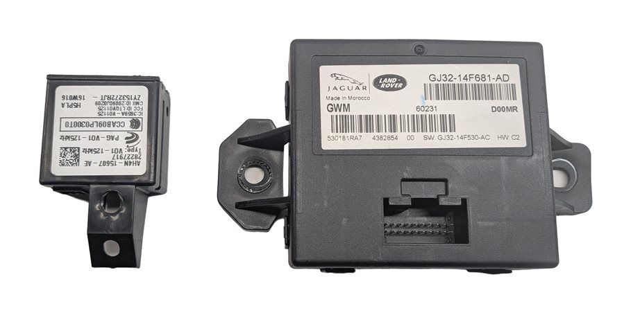 Thumbnail 5: 2016 ROVER EVOQUE (L538) 2.0L ENGINE MPH ECM BCM CLUSTER GATEWAY MODULE KEY SET