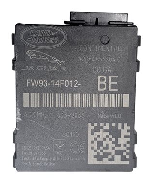 Thumbnail 2: 2016 RANGE ROVER EVOQUE L538 TIRE PRESSURE MONITOR TPMS CONTROL MODULE 433MHZ
