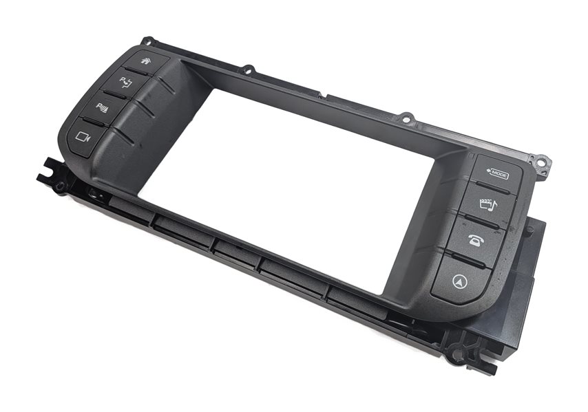 2016 RANGE ROVER EVOQUE (L538) NAVIGATION DISPLAY SURROUND BEZEL w/SWITCH PANEL