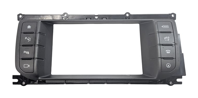 Thumbnail 2: 2016 RANGE ROVER EVOQUE (L538) NAVIGATION DISPLAY SURROUND BEZEL w/SWITCH PANEL