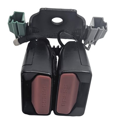 Thumbnail 2: 2016 RANGE ROVER EVOQUE (L538) REAR RIGHT SEAT SEATBELT BUCKLE RECEIVER (Black)