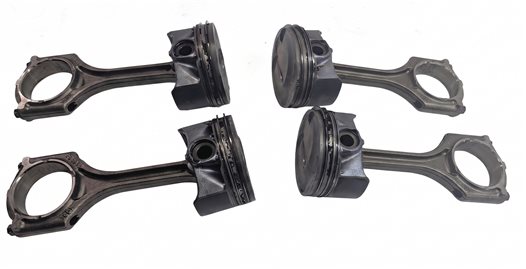 Thumbnail 3: 2016 RANGE ROVER EVOQUE (L538) 2.0L (204PT) ENGINE PISTON CONNECTING ROD SET/4