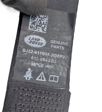 Thumbnail 5: 12-18 RANGE ROVER EVOQUE (L538) RIGHT FRONT PASSENGER SEATBELT RETRACTOR (Black)