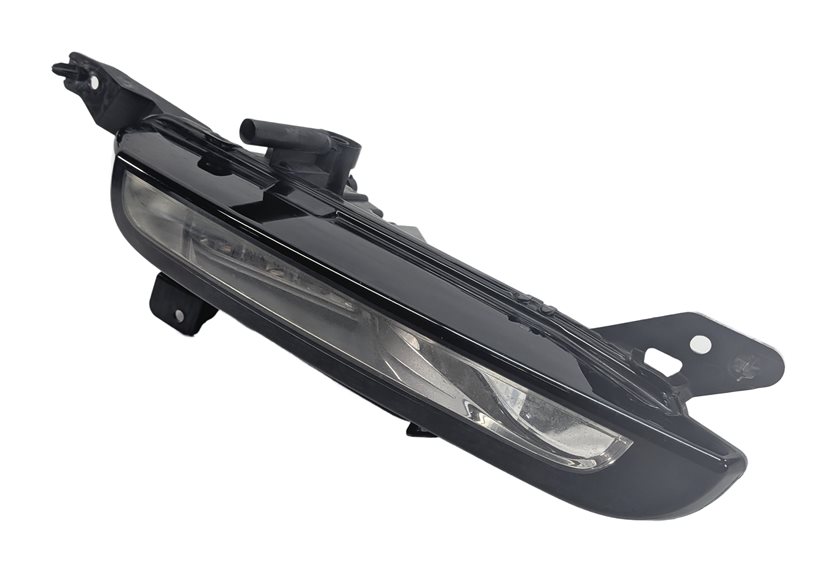 16-19 RANGE ROVER EVOQUE L538 FRONT LEFT DRIVER LED FOG DRL LAMP BLACK HOUSING