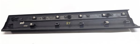 Thumbnail 3: 12-19 ROVER EVOQUE (L538) FRONT RIGHT PASSENGER LOWER DOOR TRIM MOULDING (BLACK)
