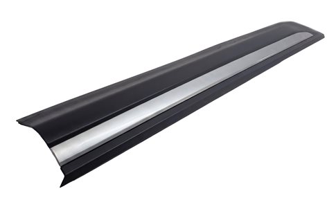 2012-2019 ROVER EVOQUE (L538) FRONT LEFT DRIVER LOWER DOOR TRIM MOULDING (BLACK)