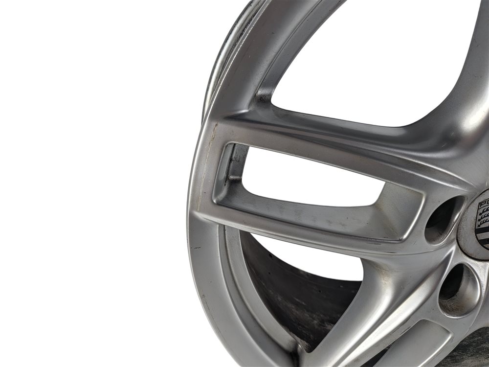 Thumbnail 7: 11-18 PORSCHE CAYENNE TURBO (958) 19x8.5 ALUMINUM 5-DOUBLE SPOKE WHEEL RIM