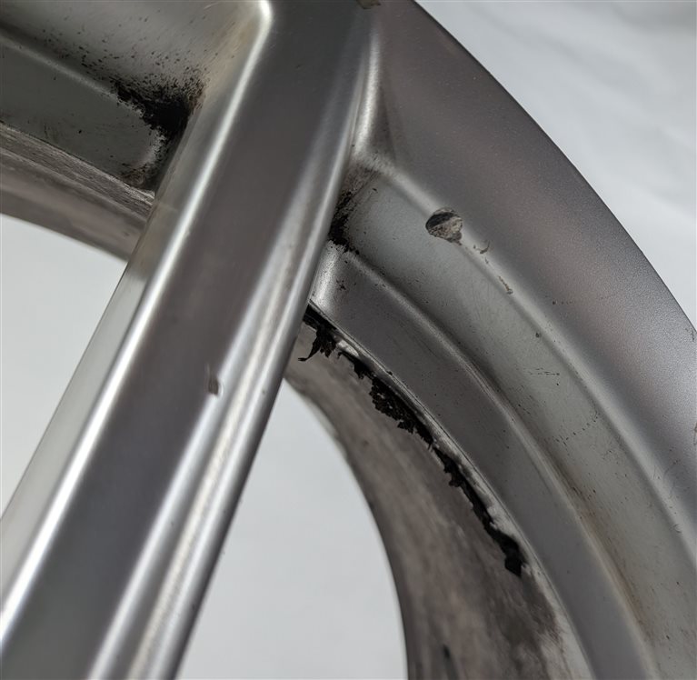 Thumbnail 8: 11-18 PORSCHE CAYENNE TURBO (958) 19x8.5 ALUMINUM 5-DOUBLE SPOKE WHEEL RIM