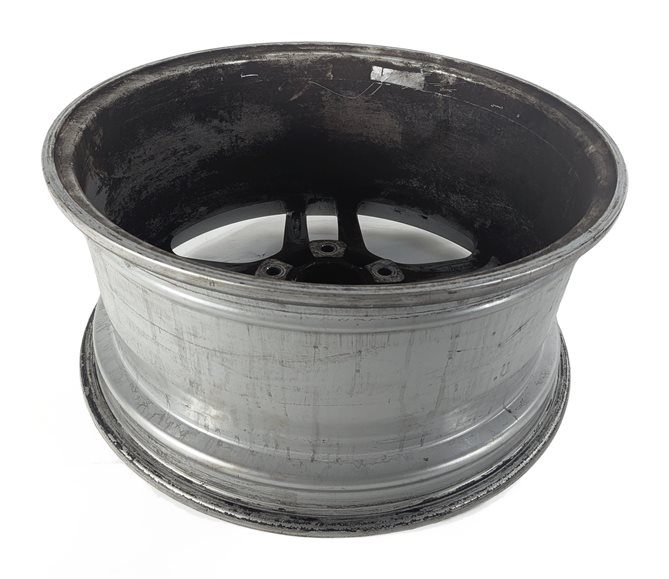 Thumbnail 3: 11-18 PORSCHE CAYENNE TURBO (958) 19x8.5 ALUMINUM 5-DOUBLE SPOKE WHEEL RIM