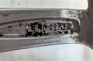 Thumbnail 5: 11-18 PORSCHE CAYENNE TURBO (958) 19x8.5 ALUMINUM 5-DOUBLE SPOKE WHEEL RIM