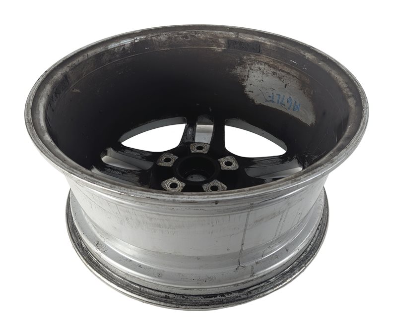 Thumbnail 3: 11-18 PORSCHE CAYENNE TURBO (958) 19x8.5 ALUMINUM 5-DOUBLE SPOKE WHEEL RIM